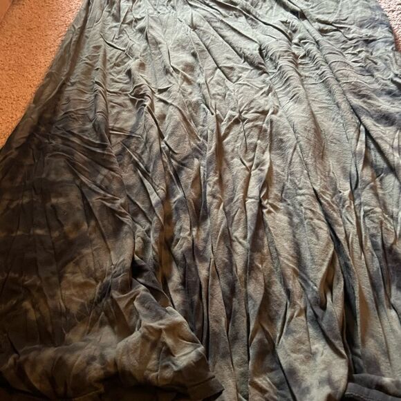 We the free to the max xs green & black maxi dress - Picture 10 of 12